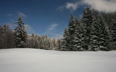 Szlovák-Paradicsom, Gerava-fennsík télen hótalppal és túrasível