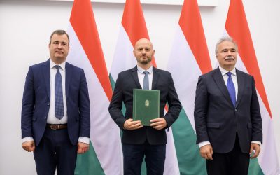 Miniszteri Elismerő Oklevelet vehetett át Kozma Attila tagtársunk! Gratulálunk!